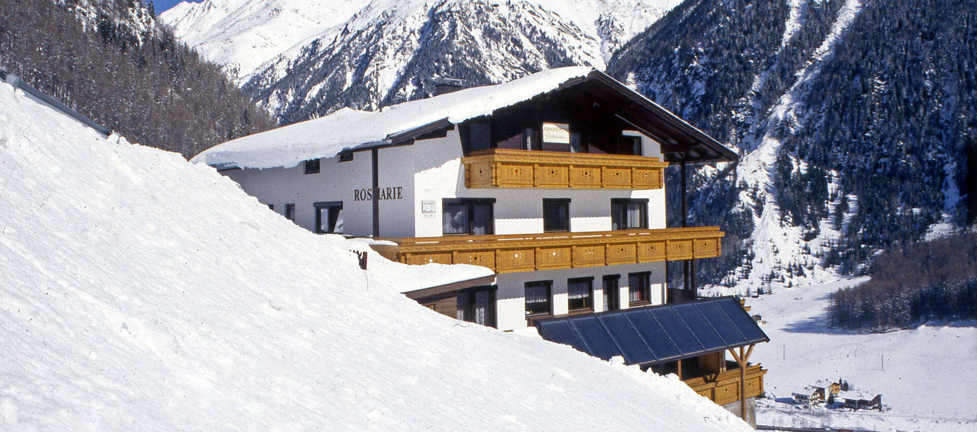 Appartement Rosmarie in Sölden im Winter